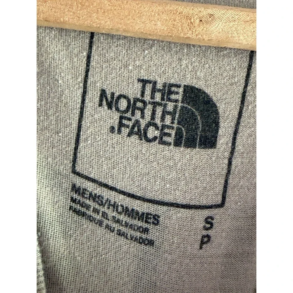 The North Face Walls Are Meant For Climbing Lng Sleeve Tan T-Shirt S Mens Cotton